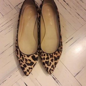 Pointed toe flats.